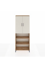 Arges Dolap 5 Raflı 2 Kapaklı 88x30x221