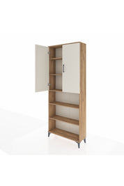 Arges Dolap 5 Raflı 2 Kapaklı 88x30x221 - S30M165V7A