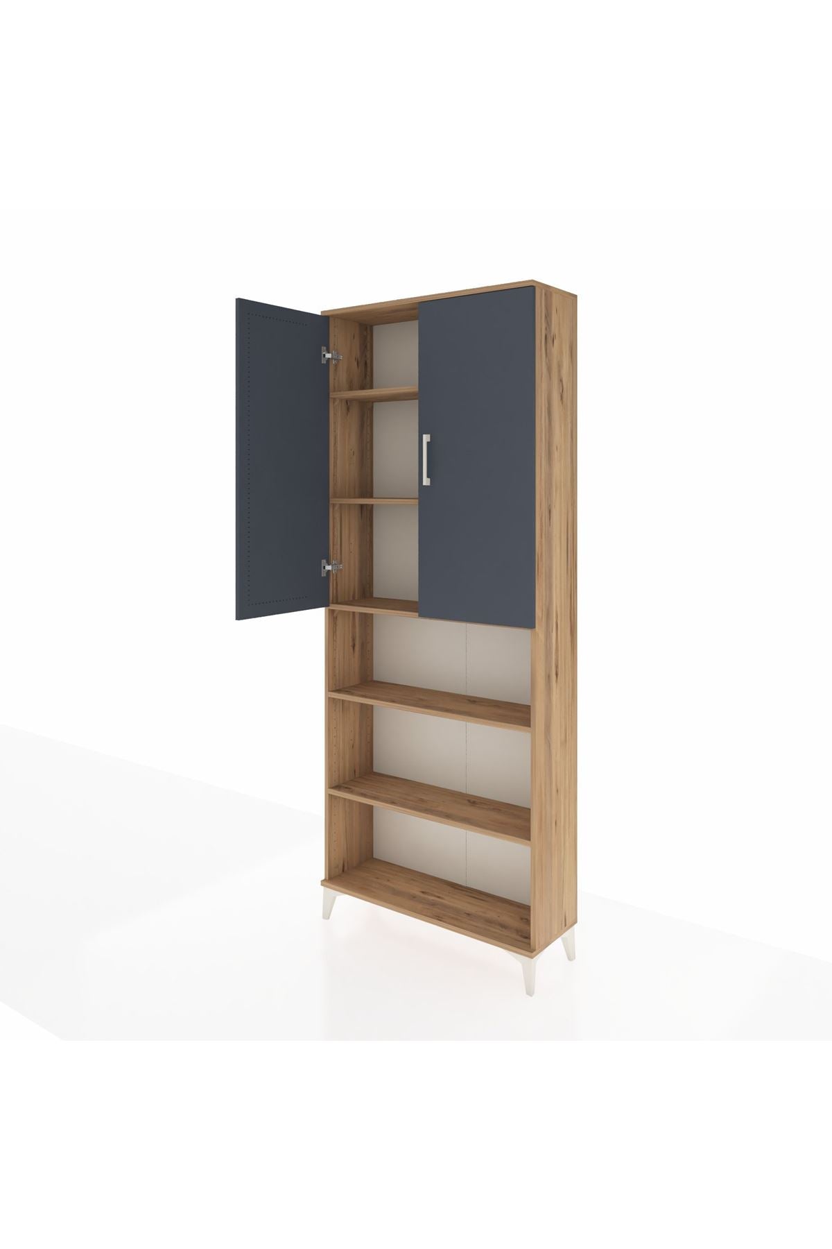 Arges Dolap 5 Raflı 2 Kapaklı 88x30x221 - S30M165V8A