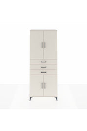 Arges Dolap 4 Raflı 3 Çekmeceli 4 Kapaklı 88x30x221 - S30M166V1A