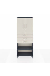 Arges Dolap 4 Raflı 3 Çekmeceli 2 Kapaklı 88x30x221 - S30M167V4A