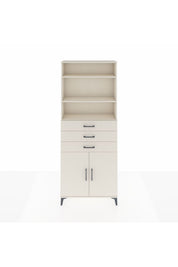 Arges Dolap 4 Raflı 3 Çekmeceli 2 Kapaklı 88x30x221 - S30M168V1A