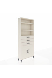 Arges Dolap 4 Raflı 3 Çekmeceli 2 Kapaklı 88x30x221 - S30M168V1A