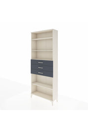 Arges Dolap 4 Raflı 3 Çekmeceli 88x30x221 - S30M169V2A