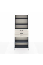 Arges Dolap 4 Raflı 3 Çekmeceli 88x30x221 - S30M169V4A