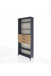 Arges Dolap 4 Raflı 3 Çekmeceli 88x30x221 - S30M169V6A