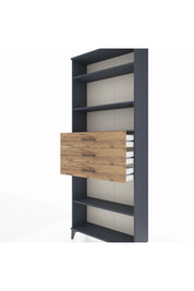 Arges Dolap 4 Raflı 3 Çekmeceli 88x30x221 - S30M169V6A
