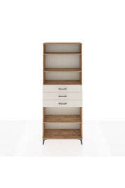 Arges Dolap 4 Raflı 3 Çekmeceli 88x30x221 - S30M169V7A