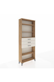 Arges Dolap 4 Raflı 3 Çekmeceli 88x30x221 - S30M169V7A