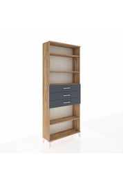 Arges Dolap 4 Raflı 3 Çekmeceli 88x30x221 - S30M169V8A