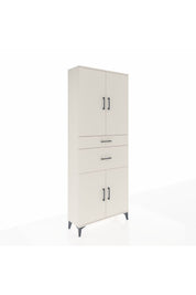 Arges Dolap 4 Raflı 2 Çekmeceli 4 Kapaklı 88x30x221 - S30M170V1A