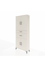 Arges Dolap 4 Raflı 2 Çekmeceli 4 Kapaklı 88x30x221 - S30M170V1A