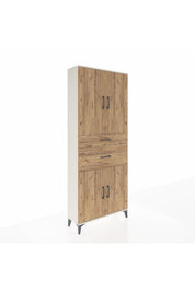 Arges Dolap 4 Raflı 2 Çekmeceli 4 Kapaklı 88x30x221 - S30M170V3A