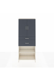 Arges Dolap 4 Raflı 2 Çekmeceli 2 Kapaklı 88x30x221 - S30M171V2A