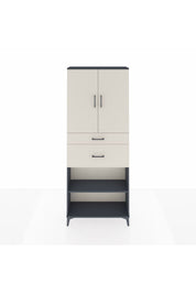 Arges Dolap 4 Raflı 2 Çekmeceli 2 Kapaklı 88x30x221 - S30M171V4A