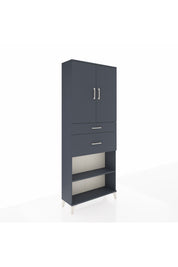 Arges Dolap 4 Raflı 2 Çekmeceli 2 Kapaklı 88x30x221 - S30M171V5A