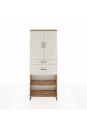 Arges Dolap 4 Raflı 2 Çekmeceli 2 Kapaklı 88x30x221 - S30M171V7A
