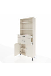Arges Dolap 4 Raflı 2 Çekmeceli 2 Kapaklı 88x30x221 - S30M172V1A