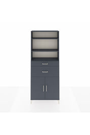 Arges Dolap 4 Raflı 2 Çekmeceli 2 Kapaklı 88x30x221 - S30M172V5A