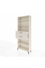 Arges Dolap 4 Raflı 2 Çekmeceli 88x30x221 - S30M173V1A