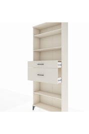 Arges Dolap 4 Raflı 2 Çekmeceli 88x30x221 - S30M173V1A