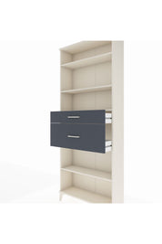 Arges Dolap 4 Raflı 2 Çekmeceli 88x30x221 - S30M173V2A