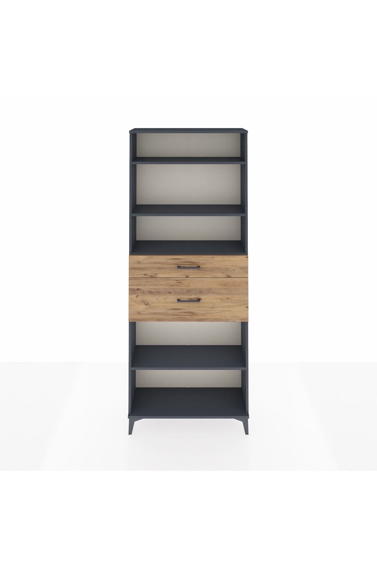 Arges Dolap 4 Raflı 2 Çekmeceli 88x30x221 - S30M173V6A