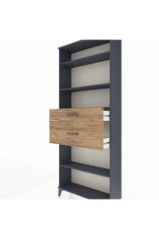 Arges Dolap 4 Raflı 2 Çekmeceli 88x30x221 - S30M173V6A