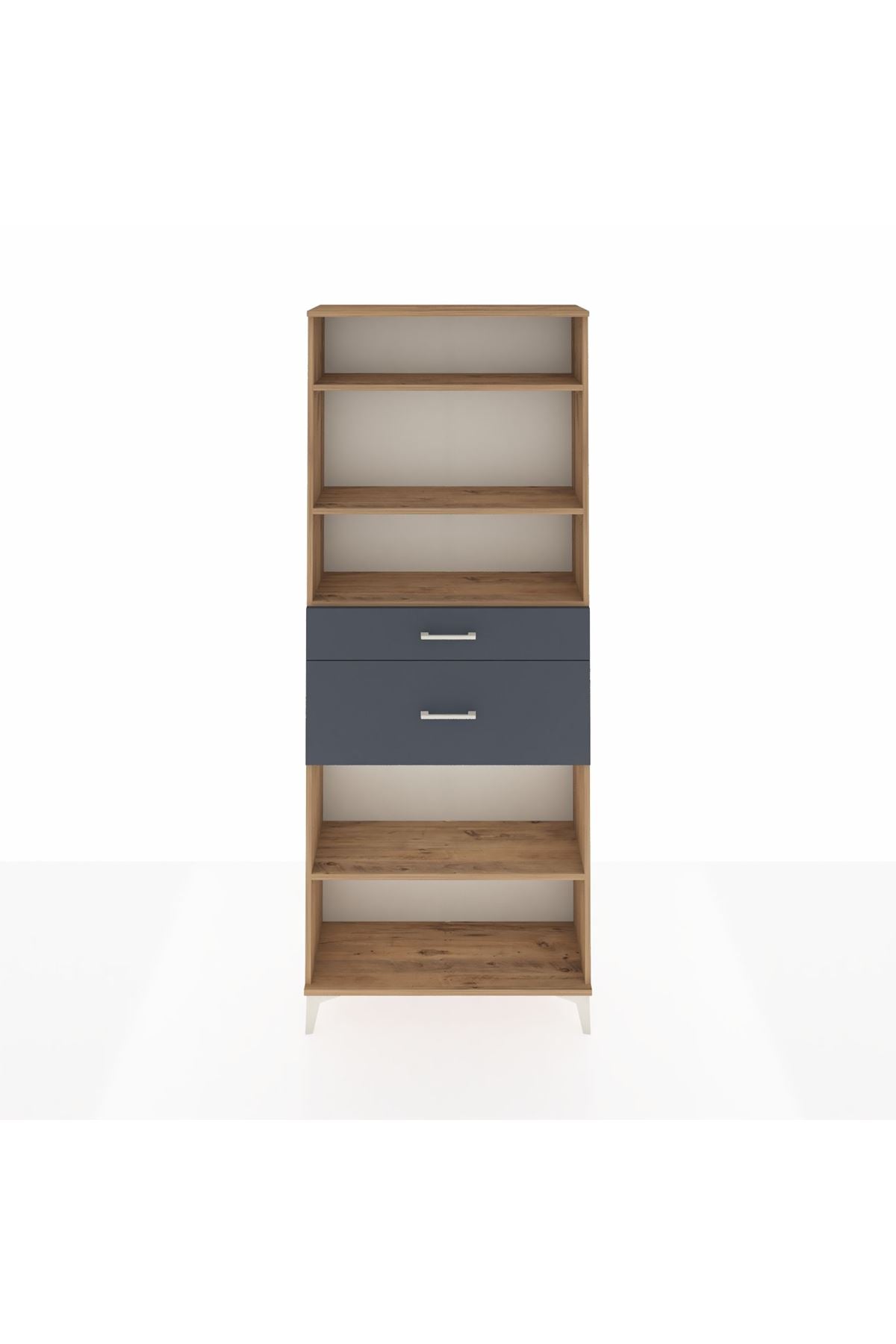 Arges Dolap 4 Raflı 2 Çekmeceli 88x30x221 - S30M173V8A