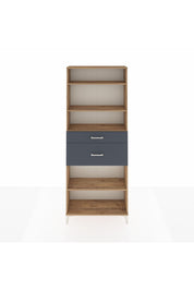 Arges Dolap 4 Raflı 2 Çekmeceli 88x30x221 - S30M173V8A