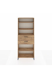 Arges Dolap 4 Raflı 2 Çekmeceli 88x30x221 - S30M173V9A