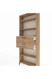 Arges Dolap 4 Raflı 2 Çekmeceli 88x30x221 - S30M173V9A