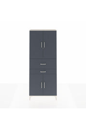 Arges Dolap 4 Raflı 2 Çekmeceli 4 Kapaklı 88x30x221 - S30M174V2A