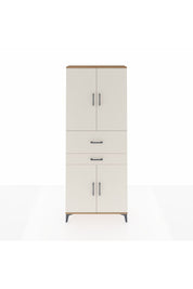 Arges Dolap 4 Raflı 2 Çekmeceli 4 Kapaklı 88x30x221 - S30M174V7A