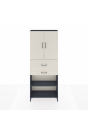 Arges Dolap 4 Raflı 2 Çekmeceli 2 Kapaklı 88x30x221 - S30M175V4A
