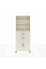 Arges Dolap 4 Raflı 2 Çekmeceli 2 Kapaklı 88x30x221 - S30M176V1A