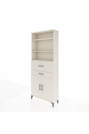 Arges Dolap 4 Raflı 2 Çekmeceli 2 Kapaklı 88x30x221 - S30M176V1A