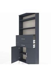 Arges Dolap 4 Raflı 2 Çekmeceli 2 Kapaklı 88x30x221 - S30M176V5A