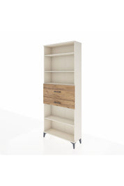 Arges Dolap 4 Raflı 2 Çekmeceli 88x30x221 - S30M177V3A