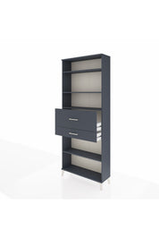 Arges Dolap 4 Raflı 2 Çekmeceli 88x30x221 - S30M177V5A