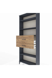 Arges Dolap 4 Raflı 2 Çekmeceli 88x30x221 - S30M177V6A