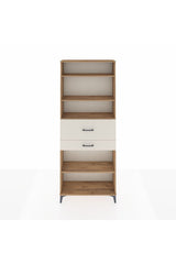 Arges Dolap 4 Raflı 2 Çekmeceli 88x30x221