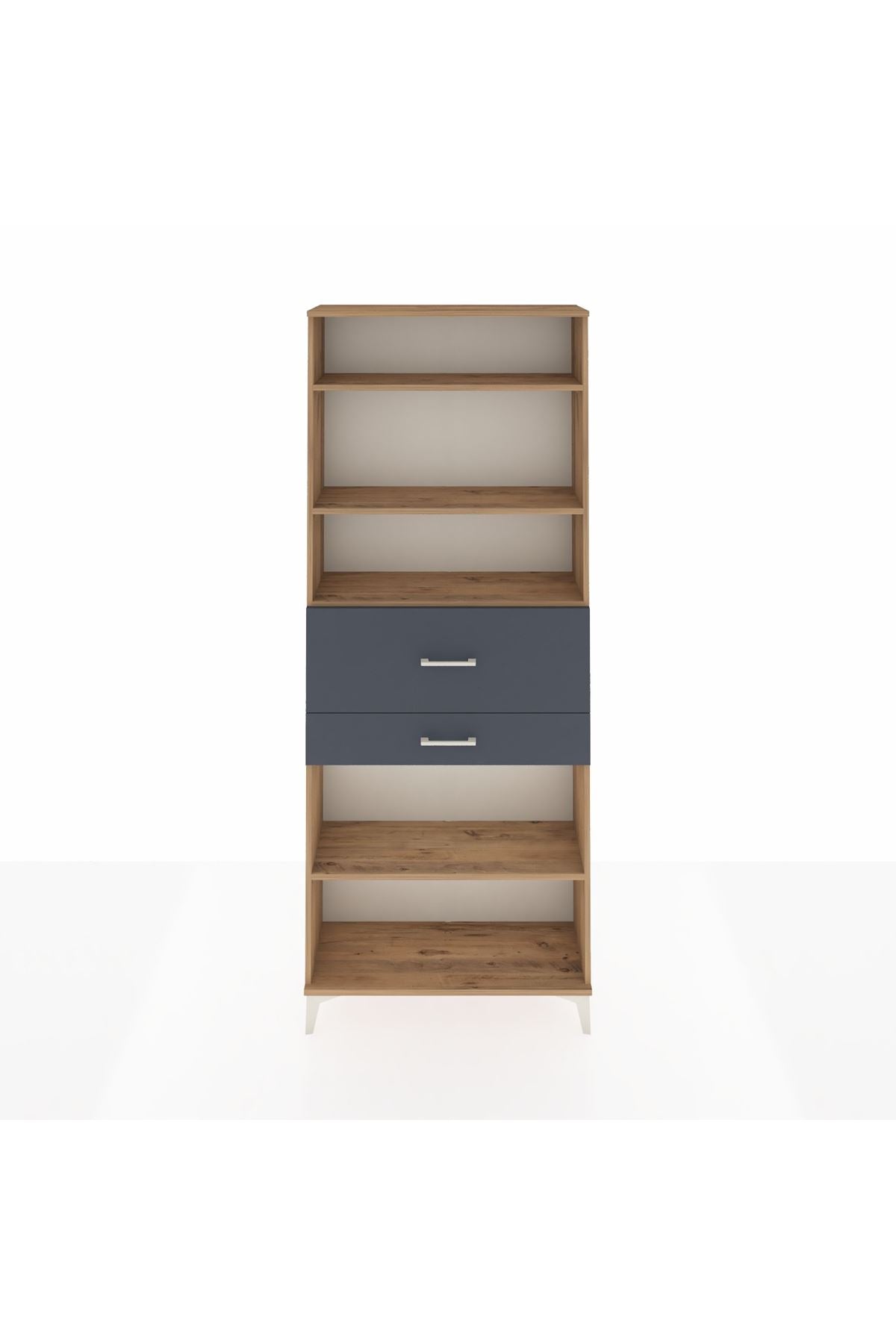 Arges Dolap 4 Raflı 2 Çekmeceli 88x30x221 - S30M177V8A