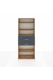 Arges Dolap 4 Raflı 2 Çekmeceli 88x30x221 - S30M177V8A