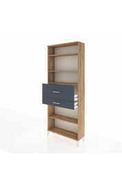Arges Dolap 4 Raflı 2 Çekmeceli 88x30x221 - S30M177V8A