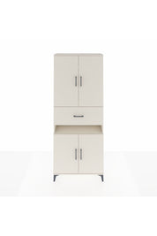 Arges Dolap 5 Raflı Tek Çekmeceli 4 Kapaklı 88x30x221 - S30M178V1A