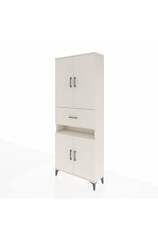 Arges Dolap 5 Raflı Tek Çekmeceli 4 Kapaklı 88x30x221 - S30M178V1A