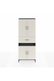 Arges Dolap 5 Raflı Tek Çekmeceli 4 Kapaklı 88x30x221 - S30M178V4A