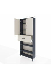 Arges Dolap 5 Raflı Tek Çekmeceli 2 Kapaklı 88x30x221 - S30M179V4A