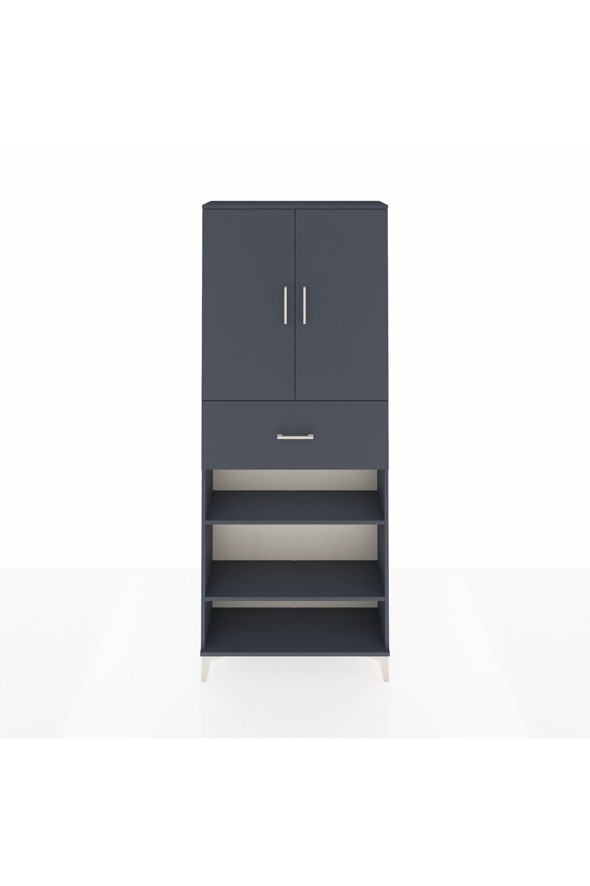 Arges Dolap 5 Raflı Tek Çekmeceli 2 Kapaklı 88x30x221 - S30M179V5A